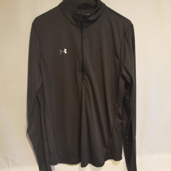 Under Armour Ladies Heat Gear 1/4 Zip Active Pullover - Picture 1 of 6